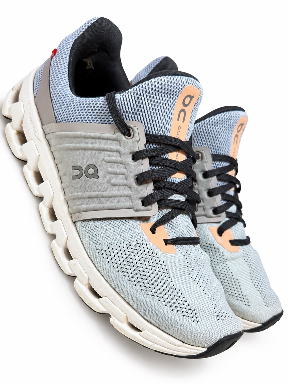On Running Cloudswift 3 Shoes Womens Size 8.5 Gray Helion CloudTec Sneakers